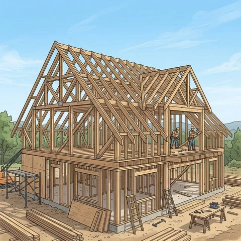 Ce qu'une RCD Charpentier structure bois va garantir
