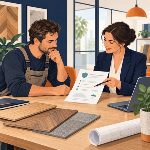 Assurer le métier de poseur de parquet