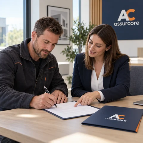 Souscrire avec Assurcore